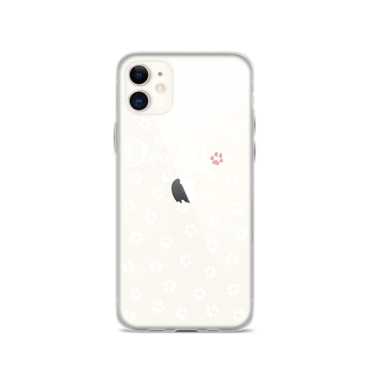 Dog Mom - White Paws - Clear Case for iPhone®