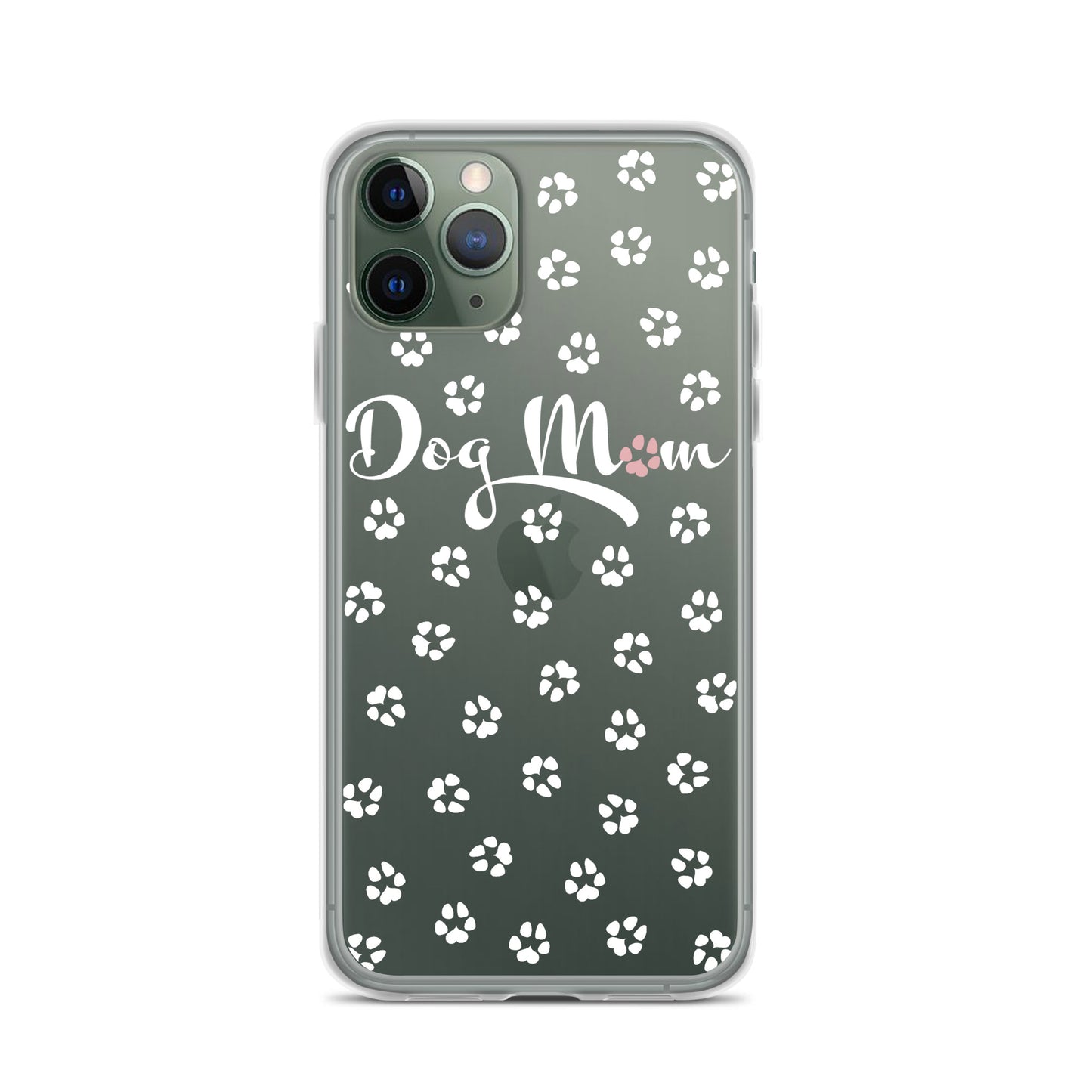 Dog Mom - White Paws - Clear Case for iPhone®