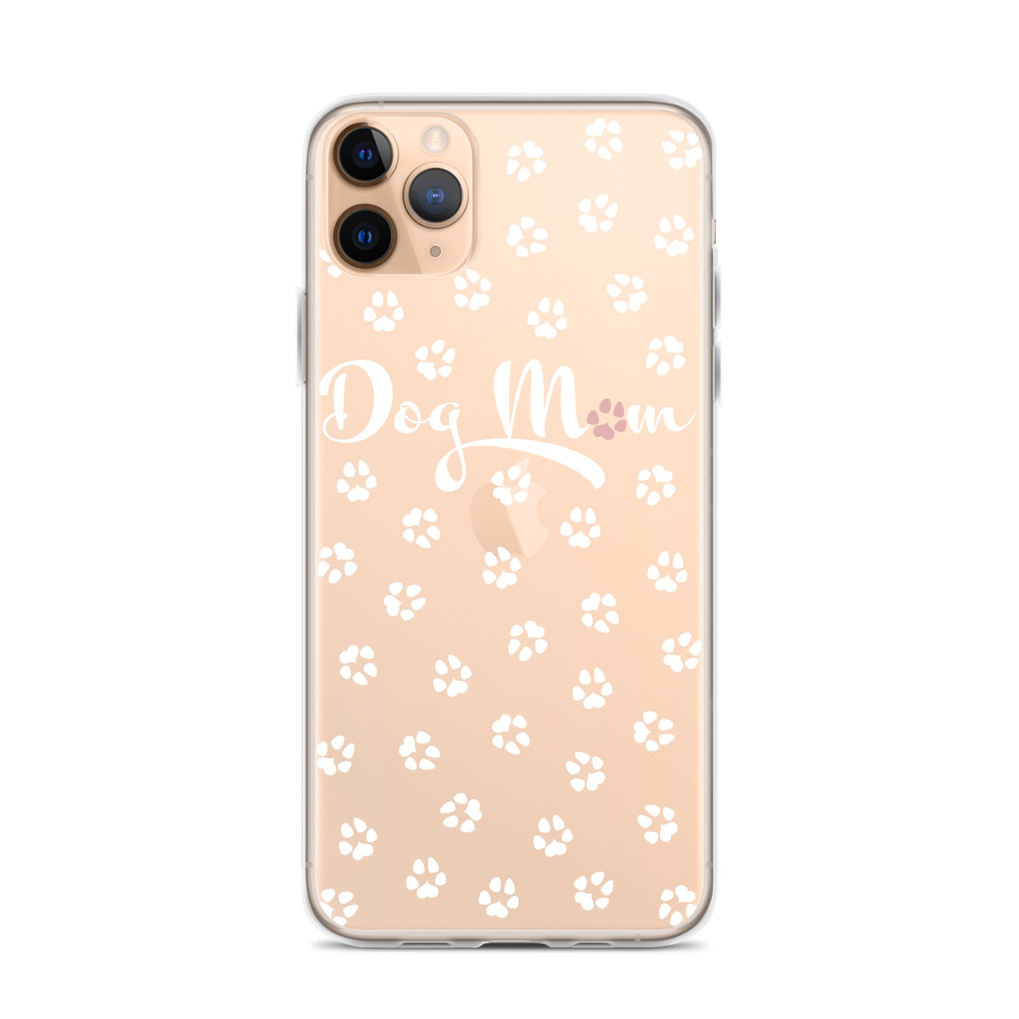 Dog Mom - White Paws - Clear Case for iPhone®