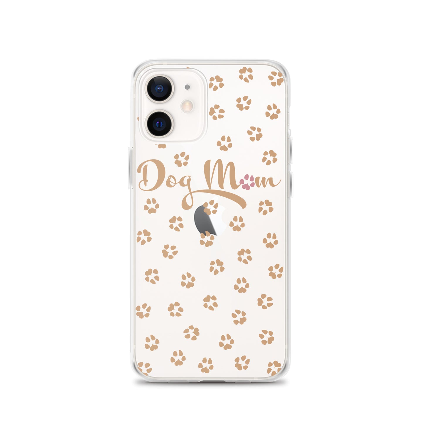 Dog Mom - Gold Paws - Clear Case for iPhone®