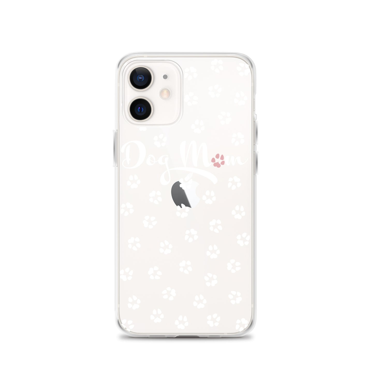 Dog Mom - White Paws - Clear Case for iPhone®