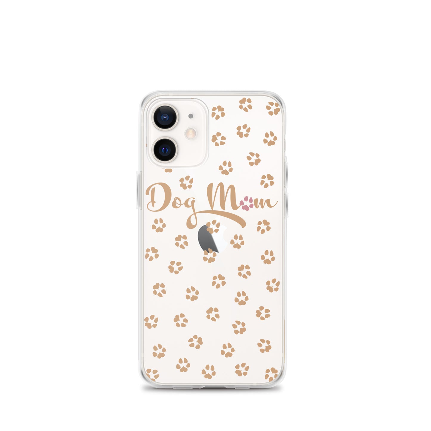 Dog Mom - Gold Paws - Clear Case for iPhone®