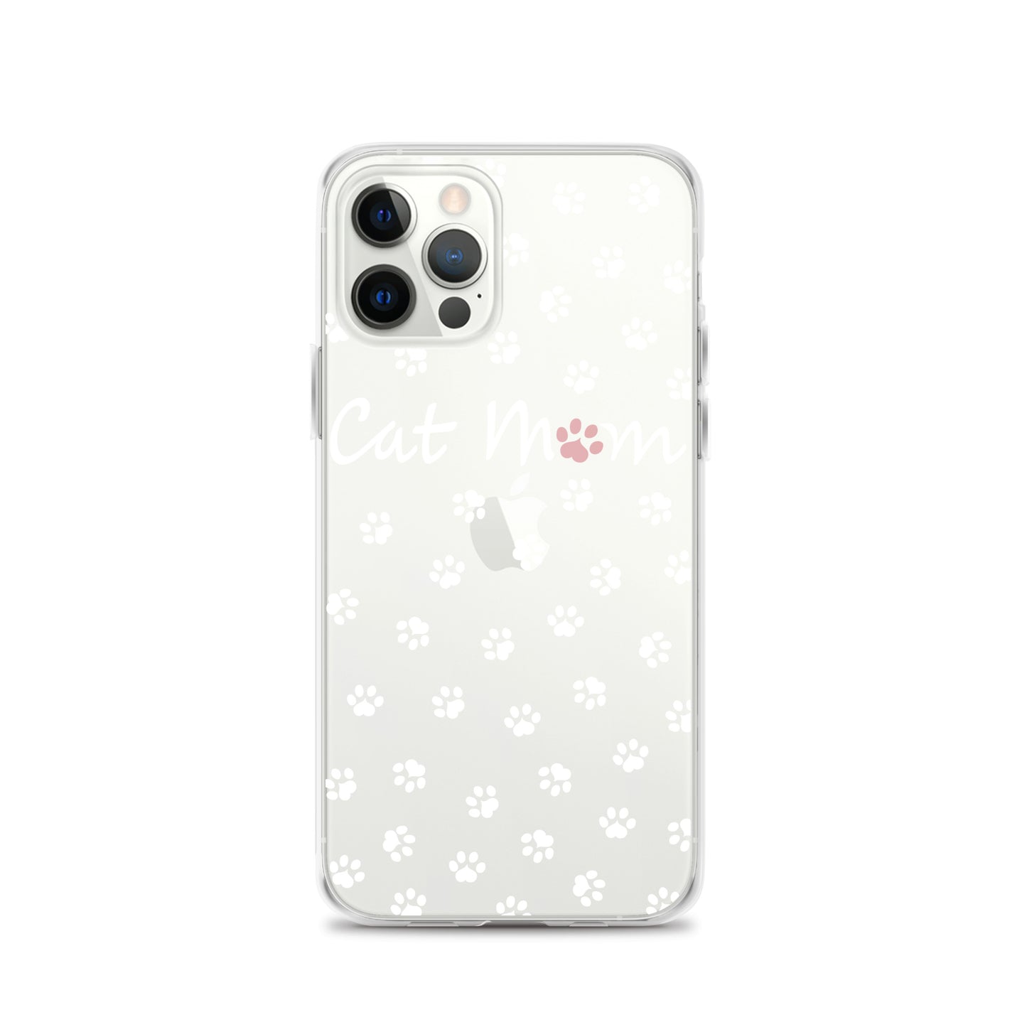 Cat Mom - White Paws -  Clear Case for iPhone®
