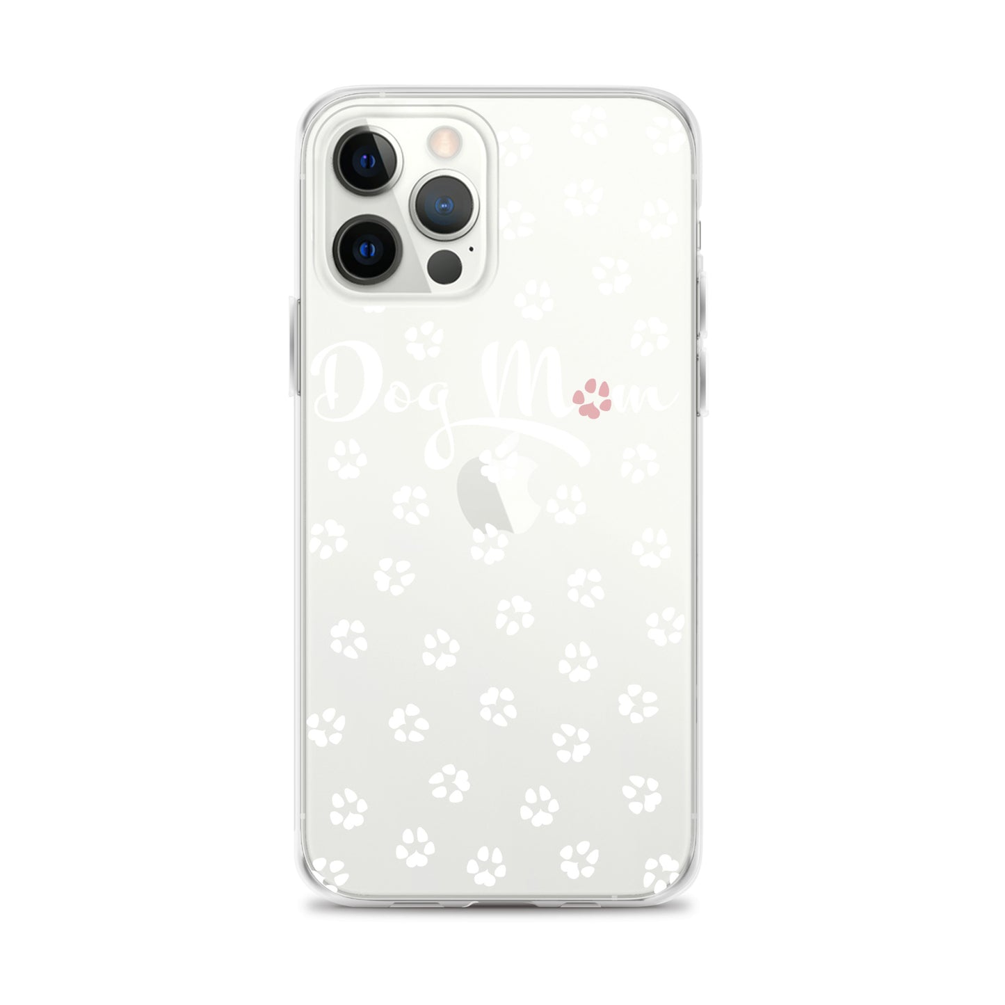 Dog Mom - White Paws - Clear Case for iPhone®