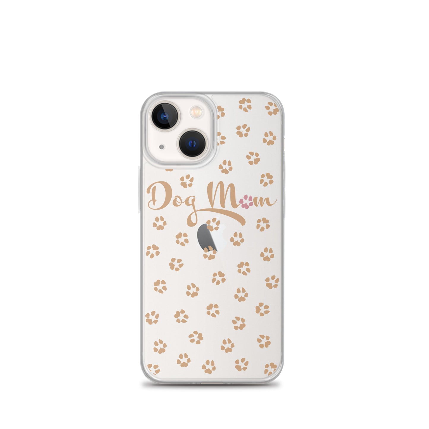 Dog Mom - Gold Paws - Clear Case for iPhone®