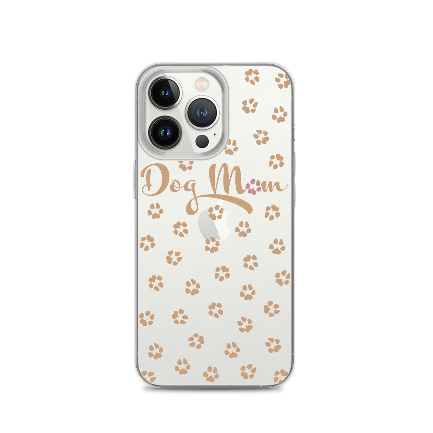 Dog Mom - Gold Paws - Clear Case for iPhone®