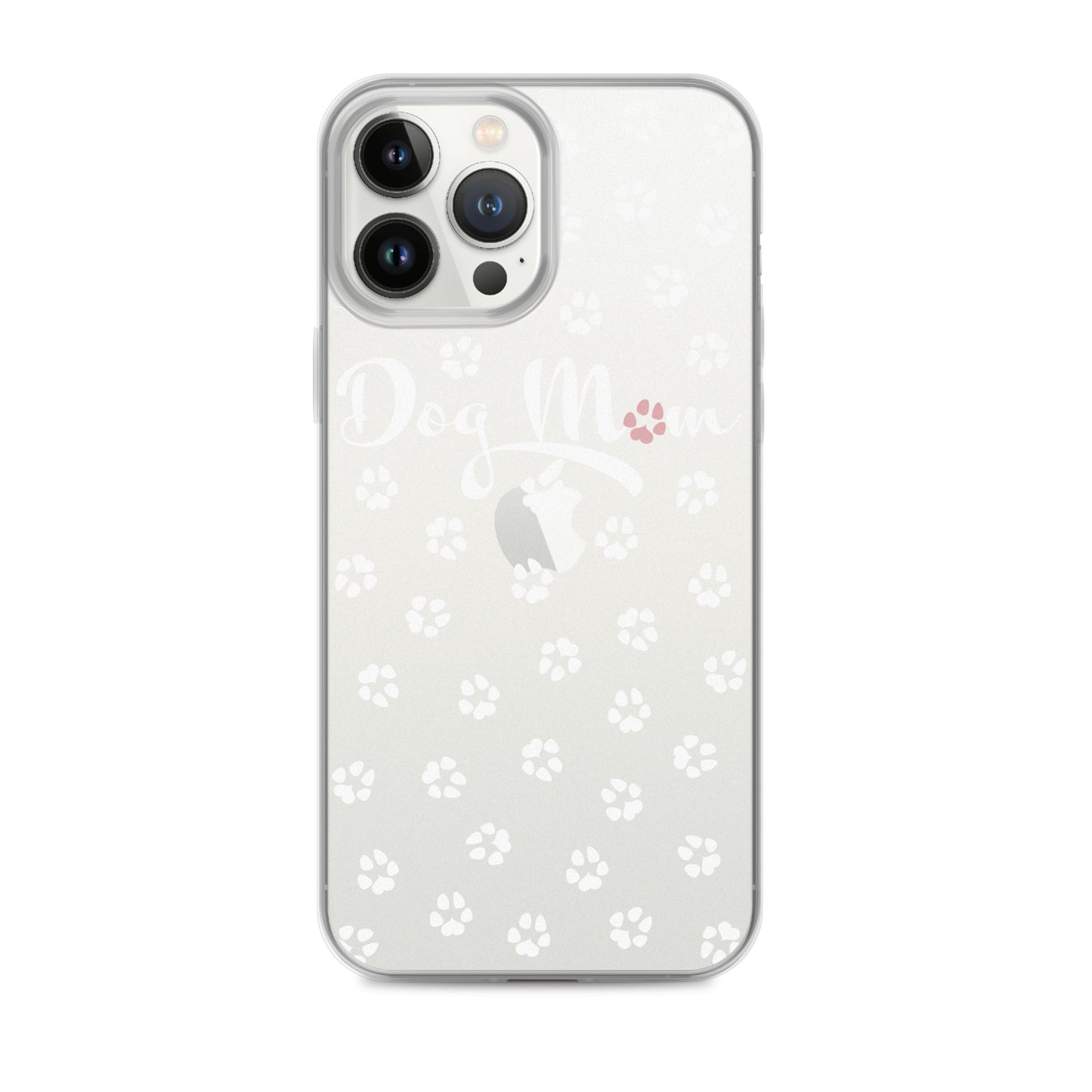 Dog Mom - White Paws - Clear Case for iPhone®