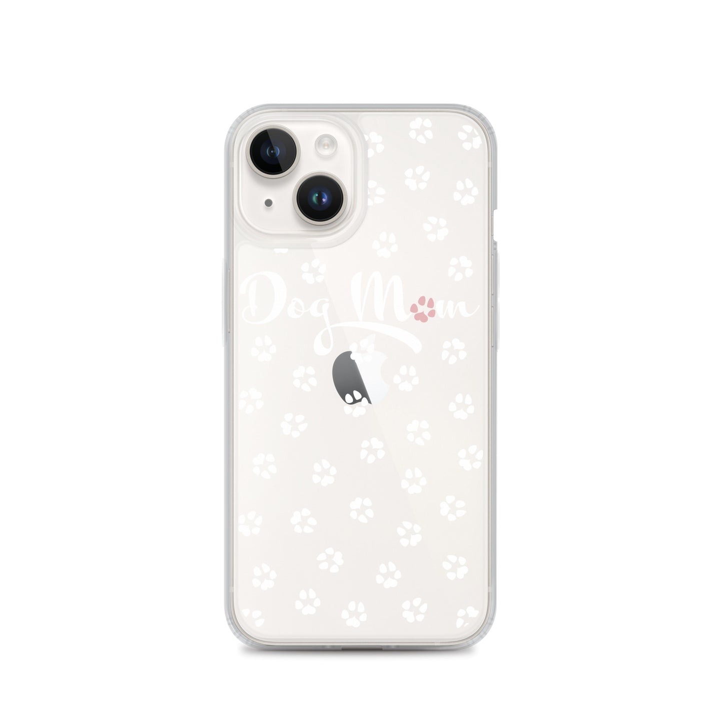 Dog Mom - White Paws - Clear Case for iPhone®