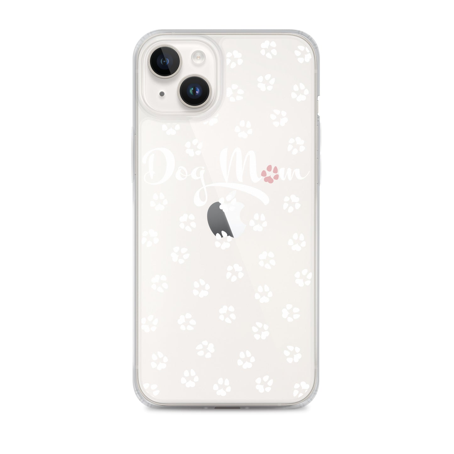Dog Mom - White Paws - Clear Case for iPhone®