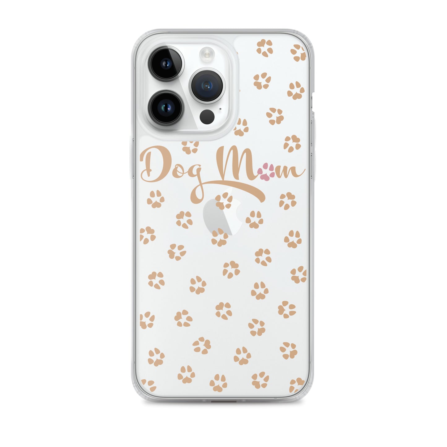 Dog Mom - Gold Paws - Clear Case for iPhone®