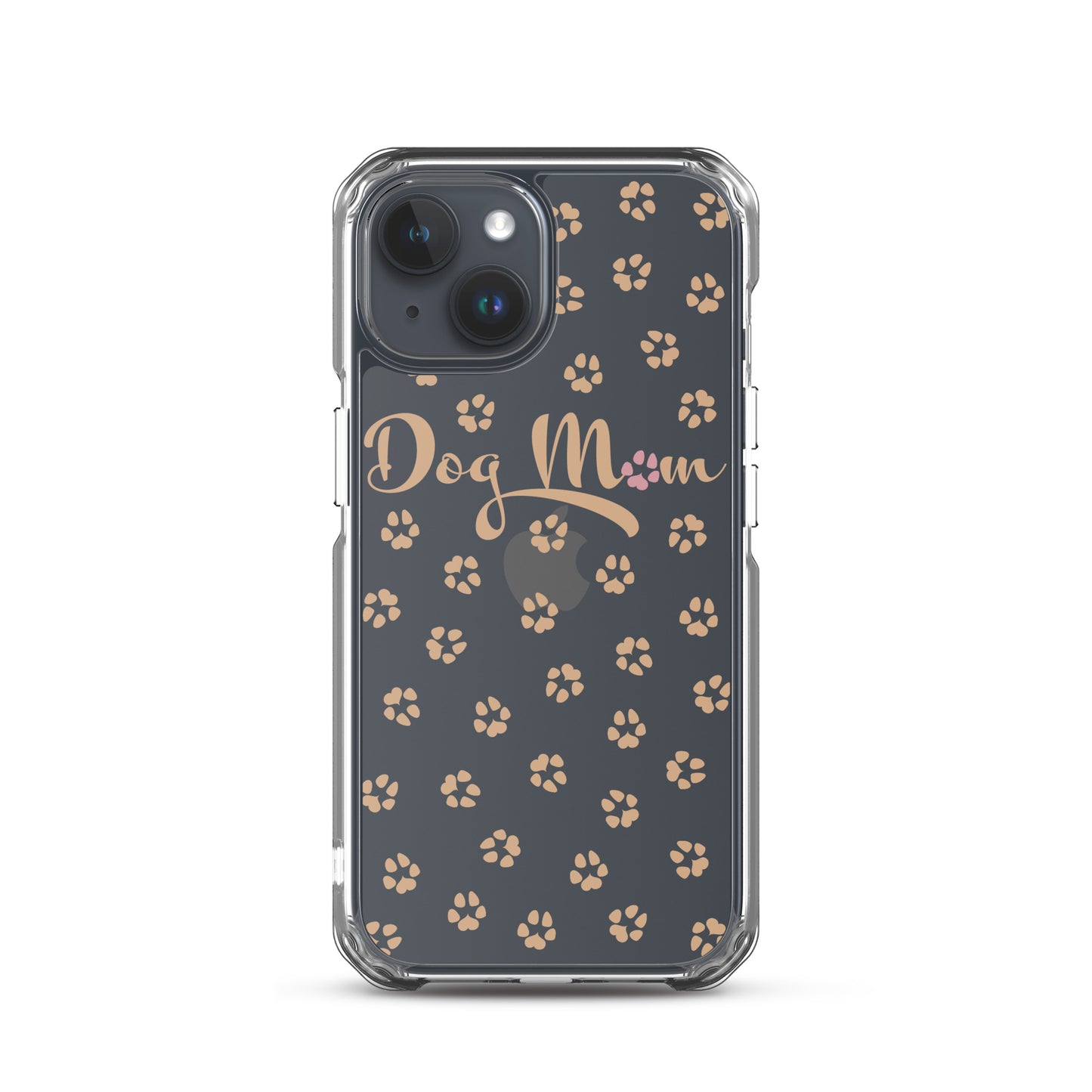 Dog Mom - Gold Paws - Clear Case for iPhone®
