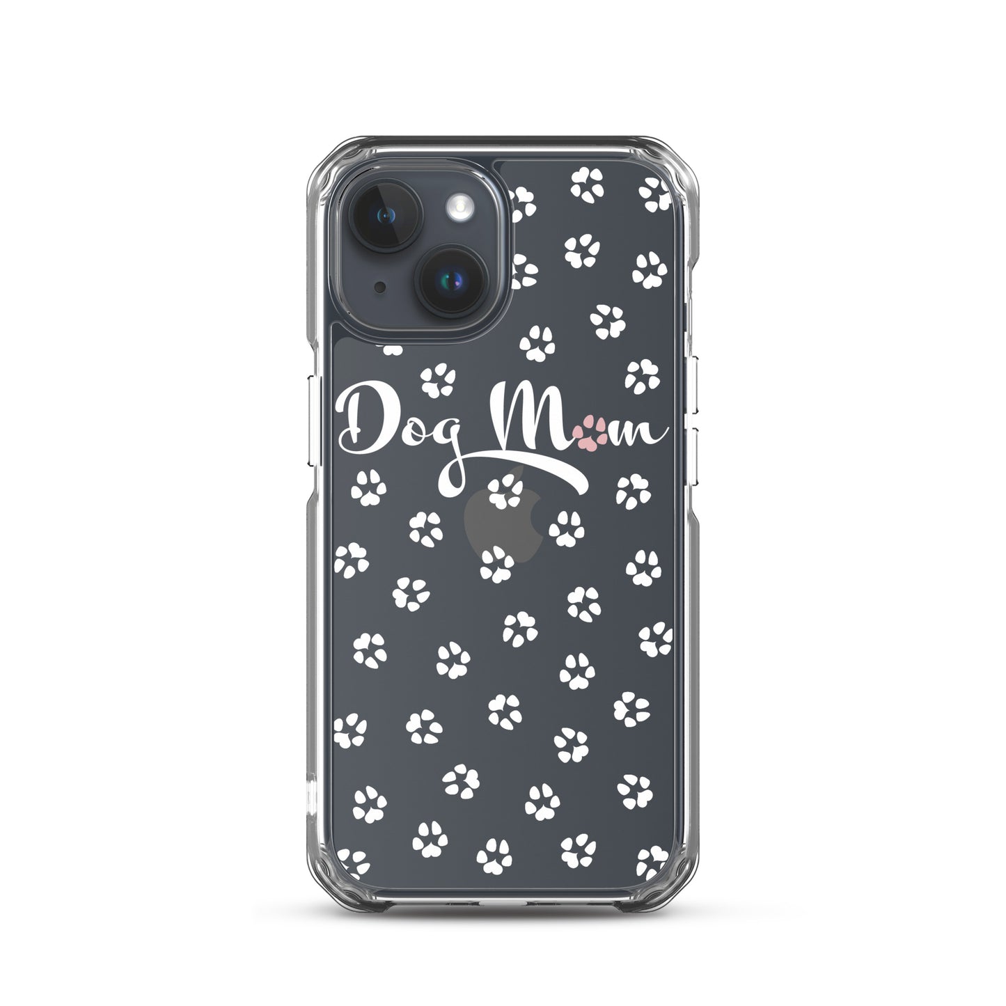 Dog Mom - White Paws - Clear Case for iPhone®