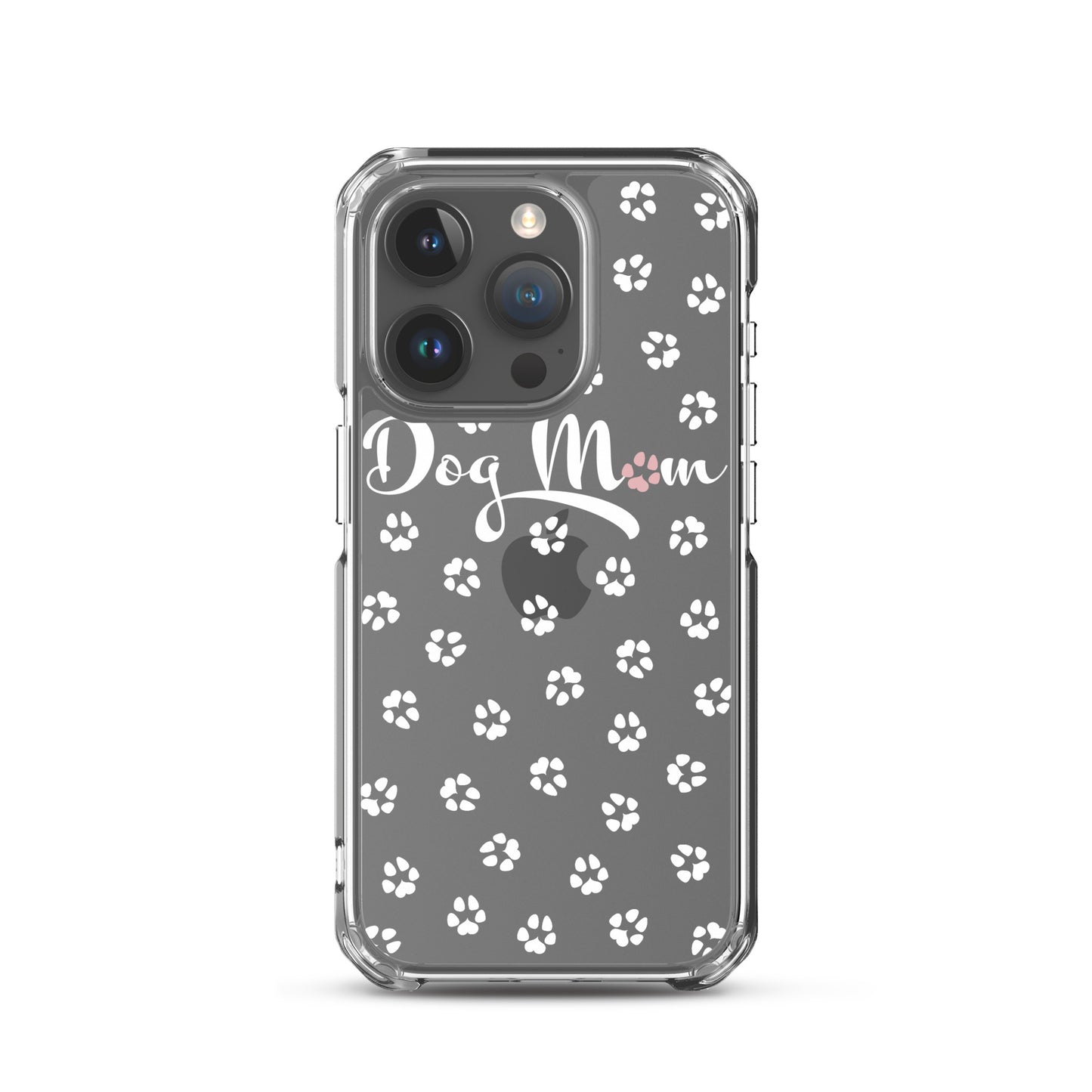Dog Mom - White Paws - Clear Case for iPhone®
