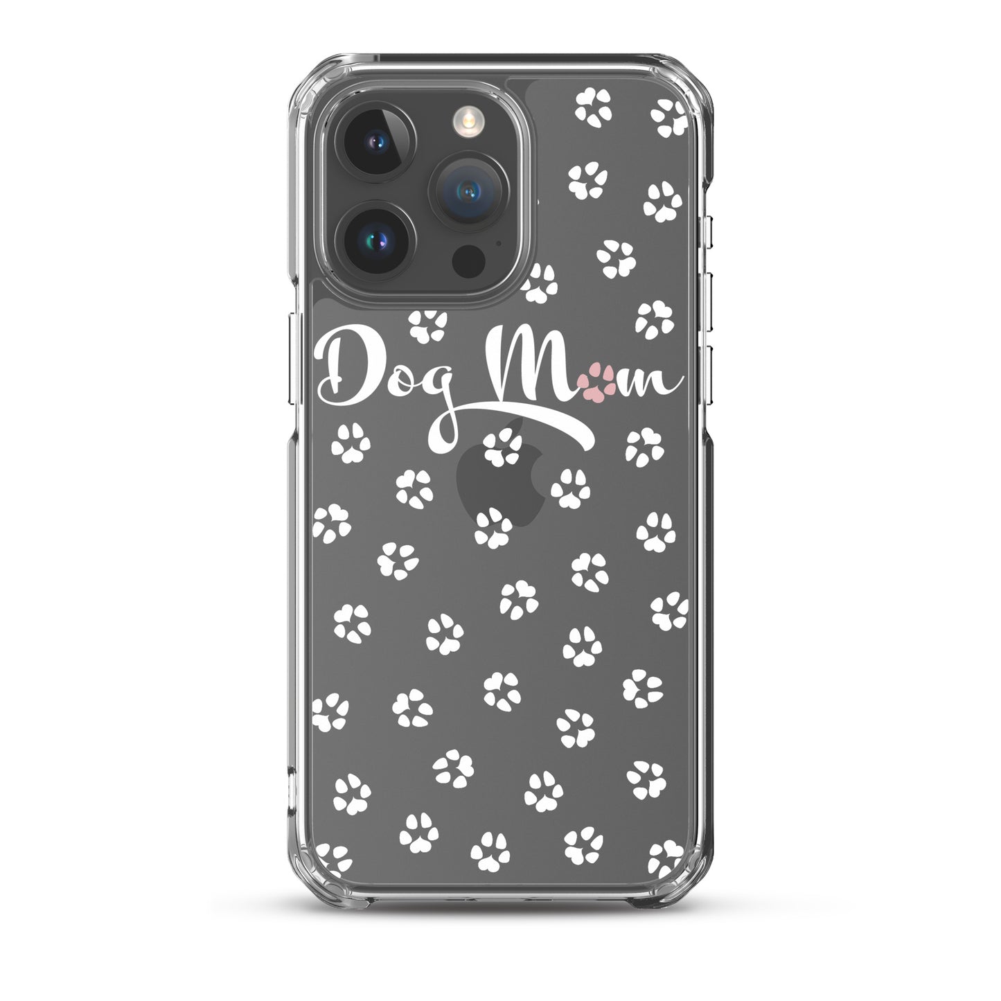 Dog Mom - White Paws - Clear Case for iPhone®