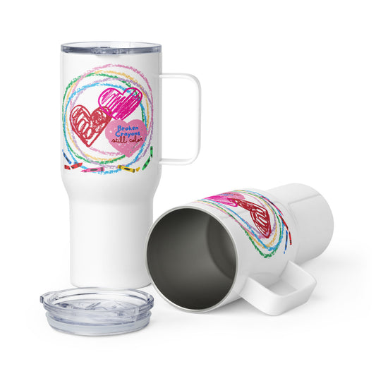 Broken Crayons Still Color Travel Mug