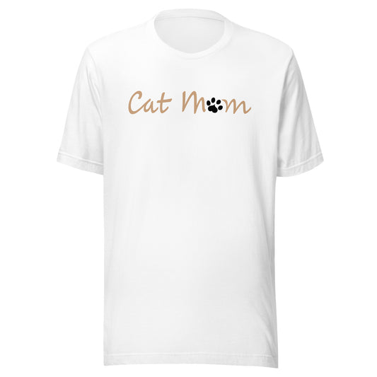 Cat Mom Unisex T-shirt - Various Colors
