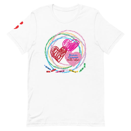 Broken Crayons Still Color Unisex T-shirt