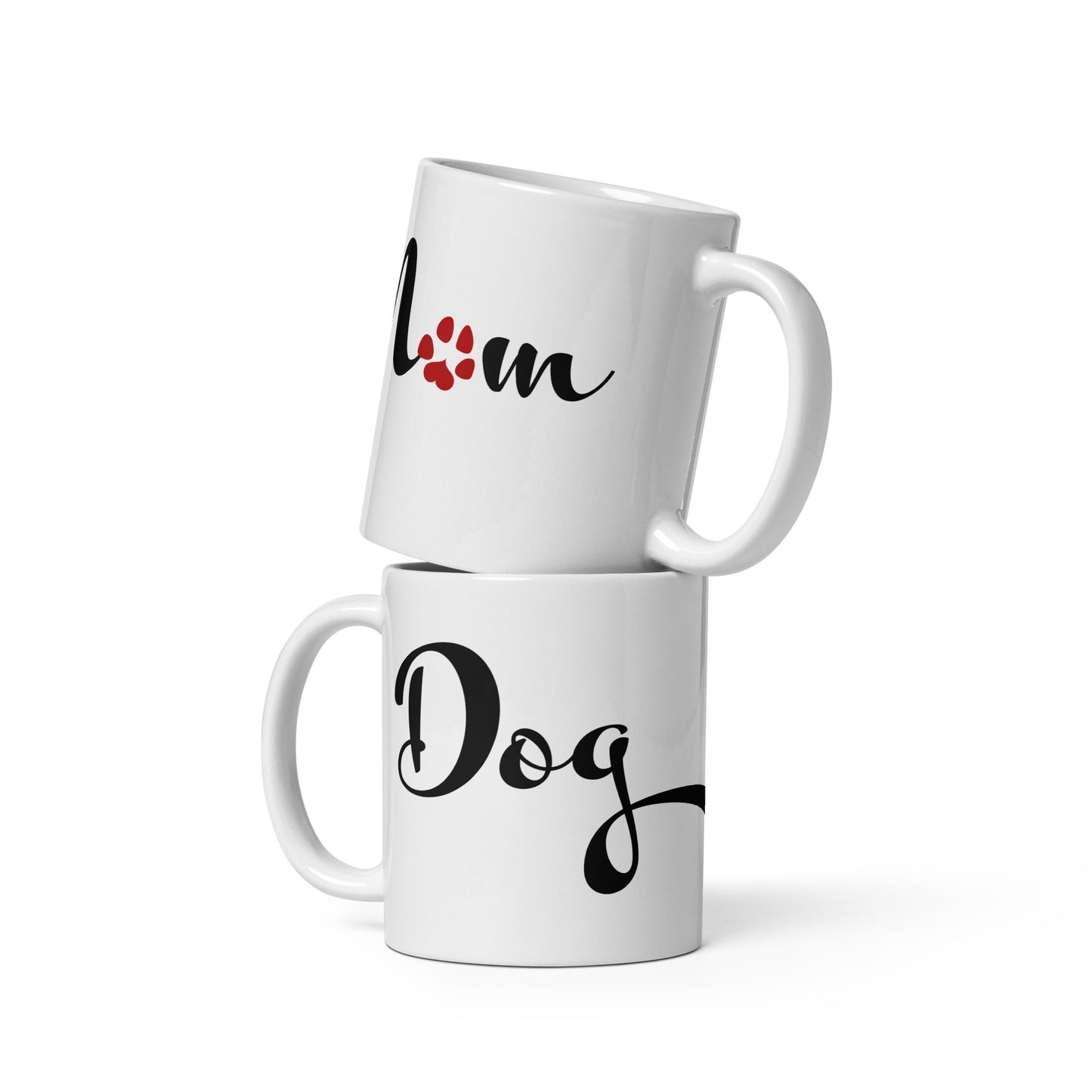 Dog Mom Mug - Black