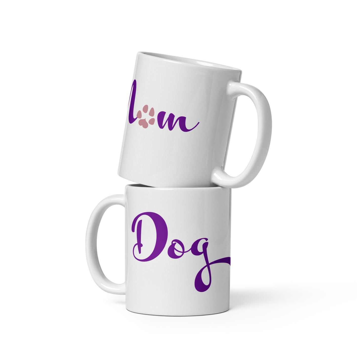 Dog Mom Mug - Purple