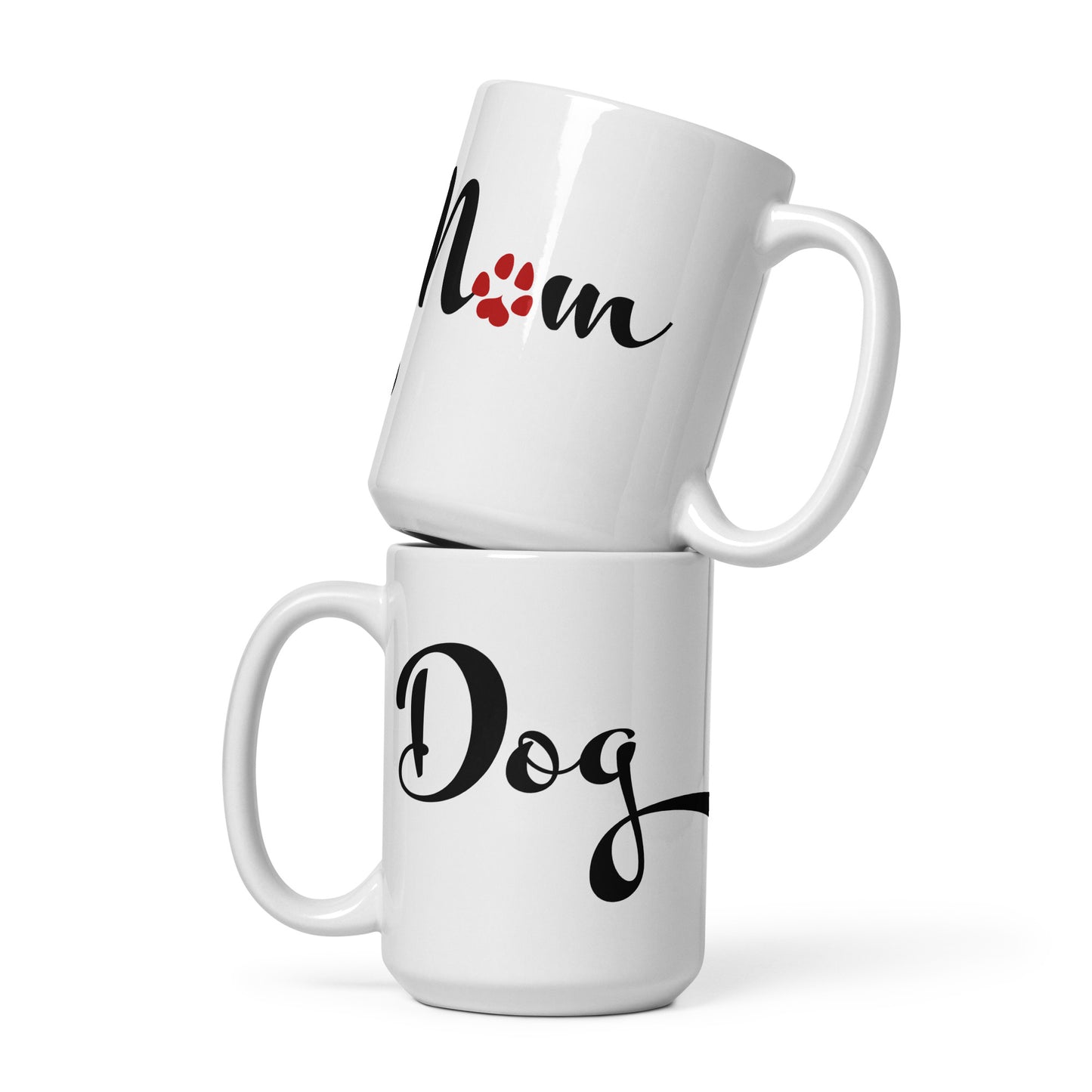 Dog Mom Mug - Black