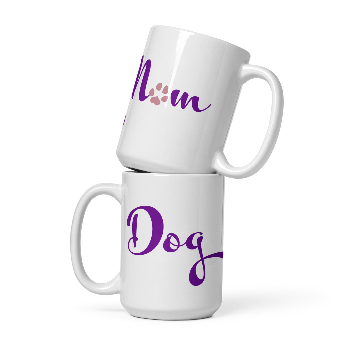 Dog Mom Mug - Purple