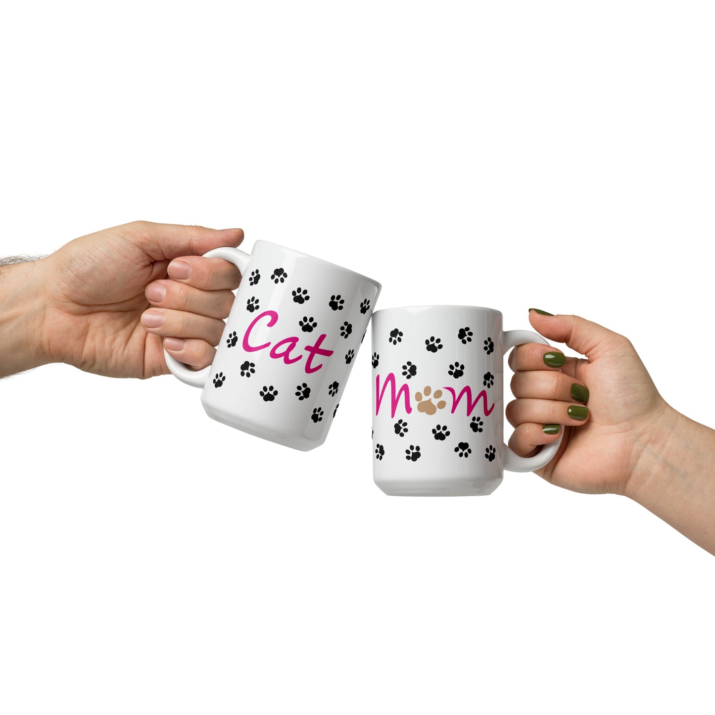 Cat Paws Mug - Pink (1)