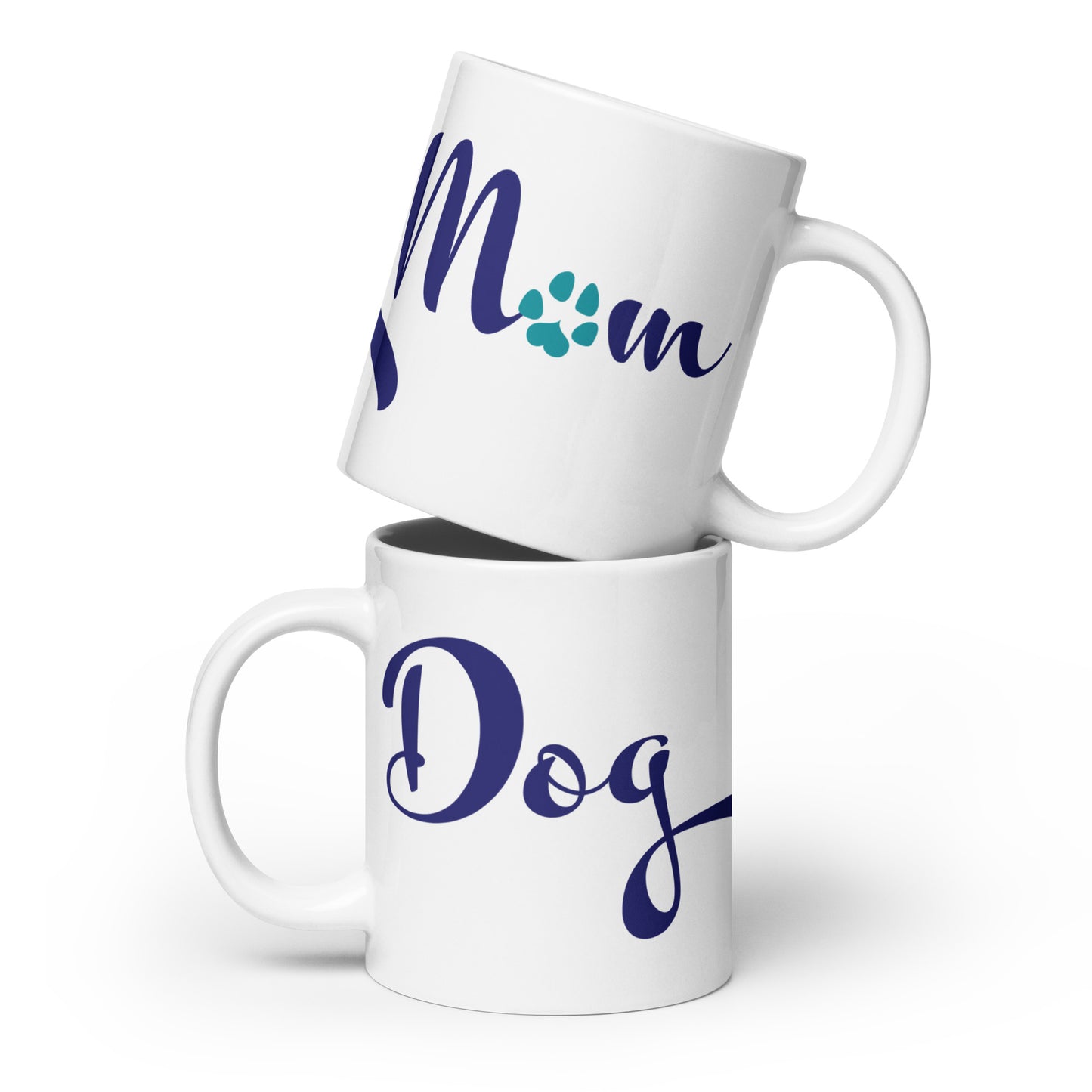 Dog Mom Mug - Blue