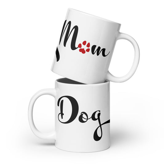 Dog Mom Mug - Black