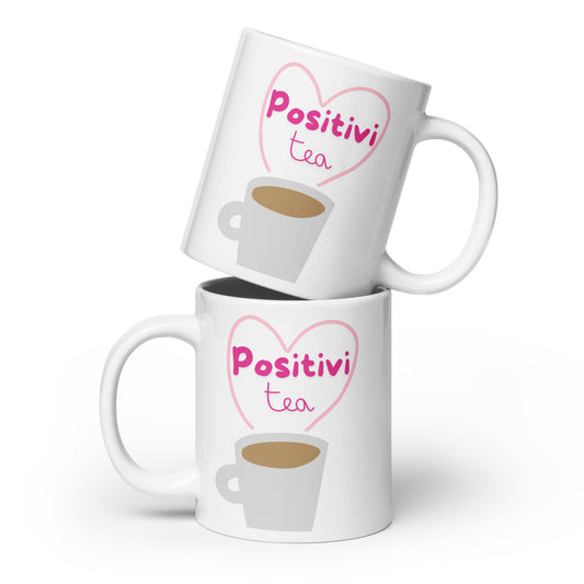 Positivi-Tea with MH Hashtags Mug