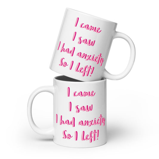 I came, I saw... -  Mug (Pink)