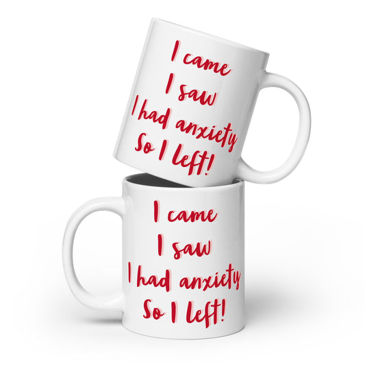 I came, I saw... -  Mug (Red)