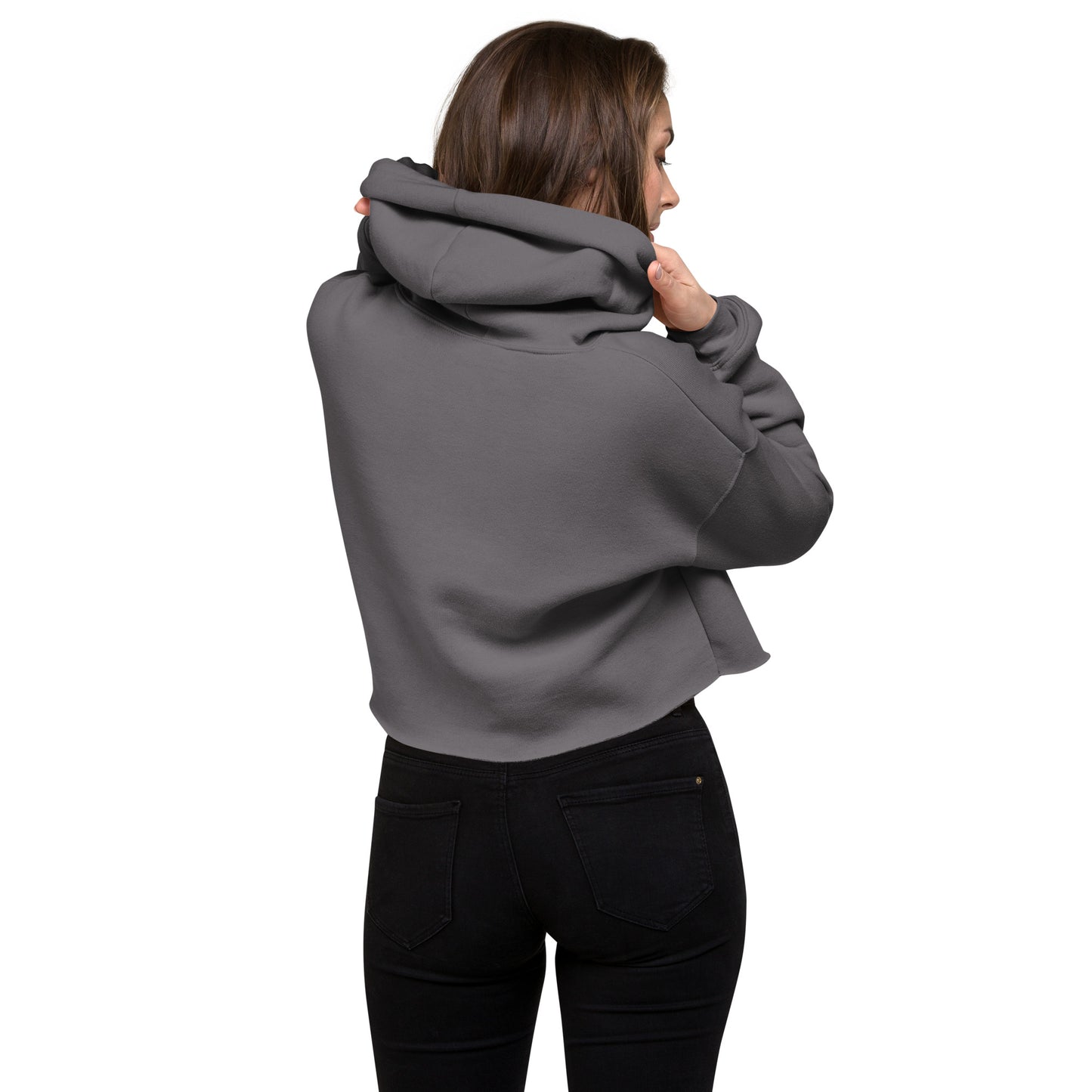 Cat Mom Cropped Hoodie
