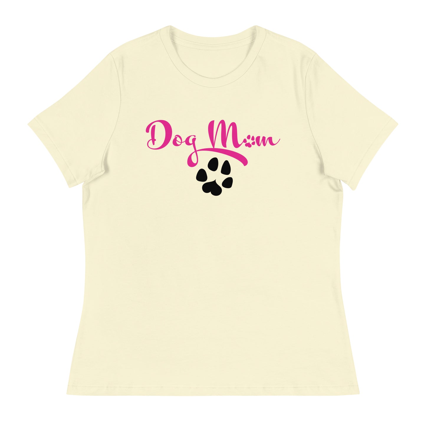 Dog Mom Big Paw Women's T-Shirt