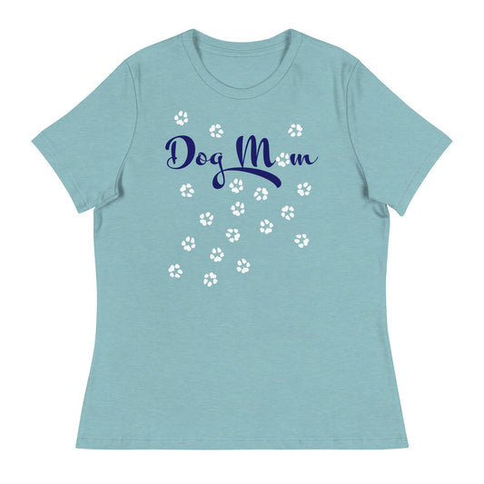 Dog Mom Scattered Paws Women's T-Shirt